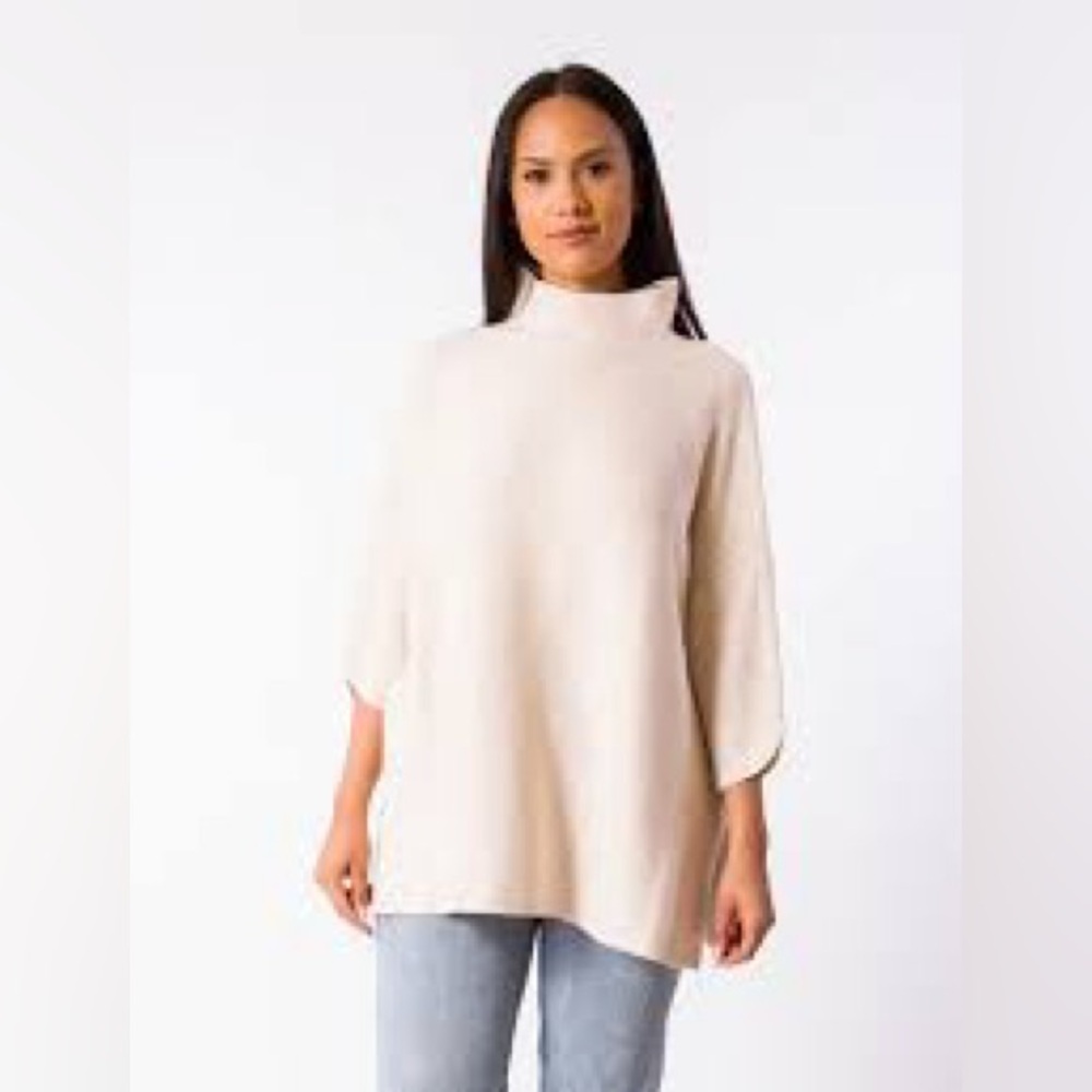 Kerisma Soft Cream Knit boho tunic